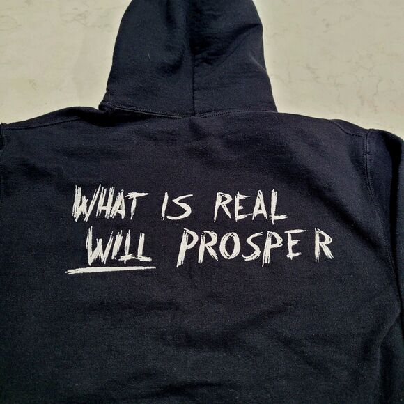 XXXTentacion 2018 Tour Concert Hoodie Sweatshirt What Is Real Will Prosper M EUC - Picture 9 of 9